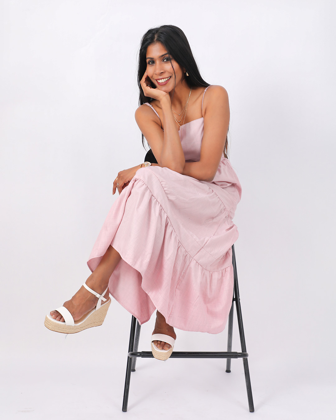 Linen Aura Soft Pink by Weavera